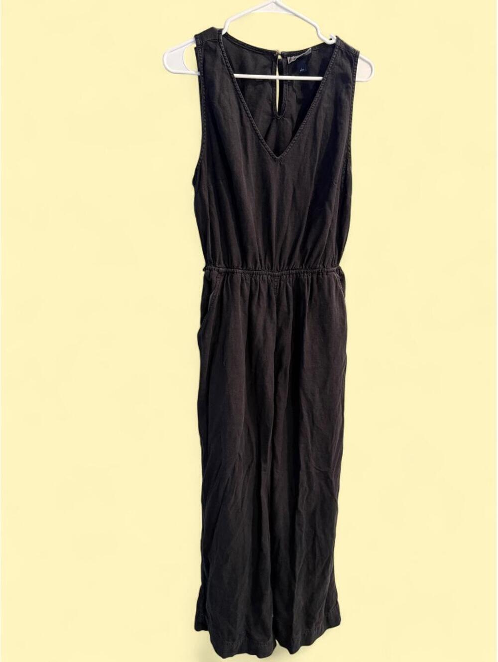 Universal Thread Women's Black Cutout Jumpsuit, Size Large